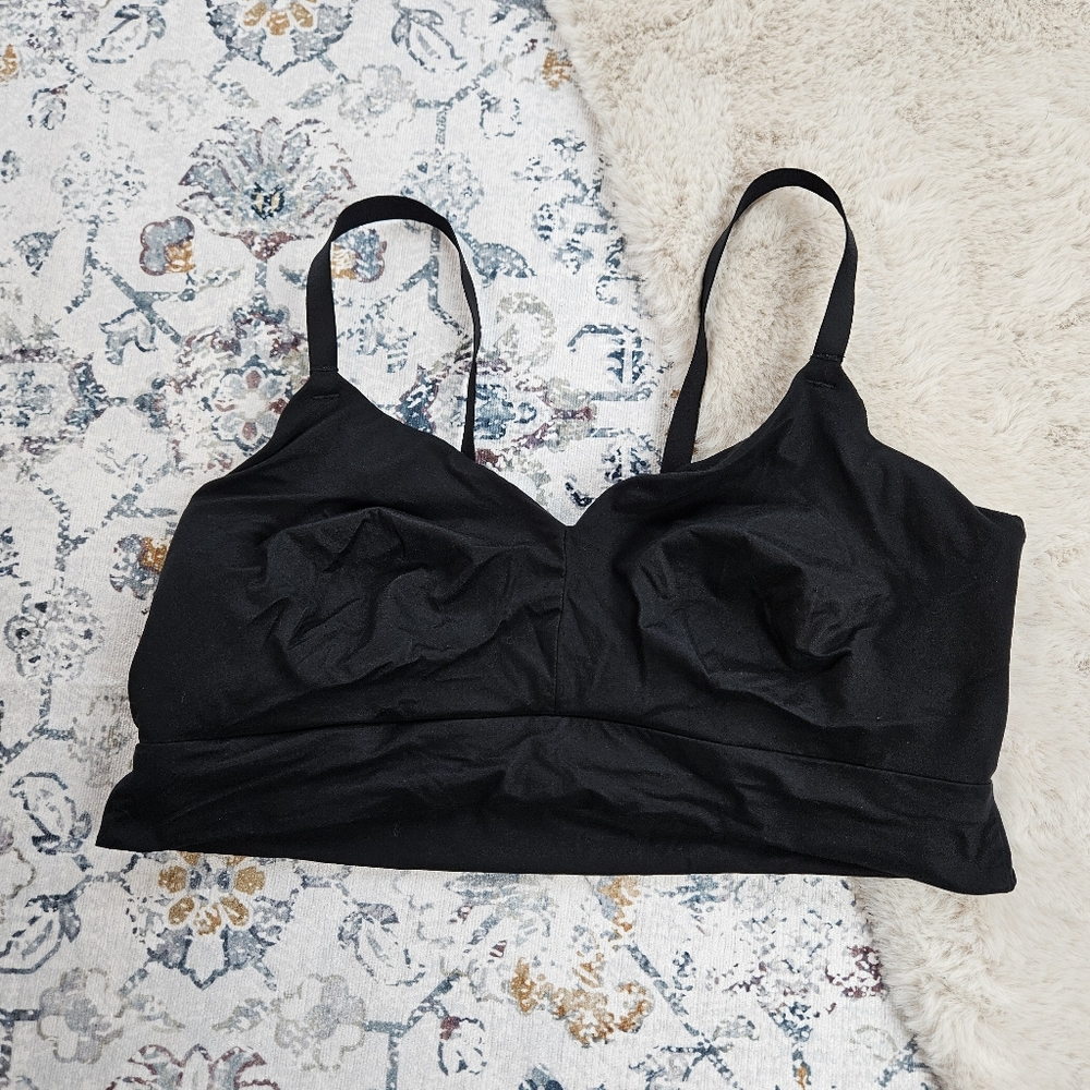 Aerie Black Bralette Bra XL